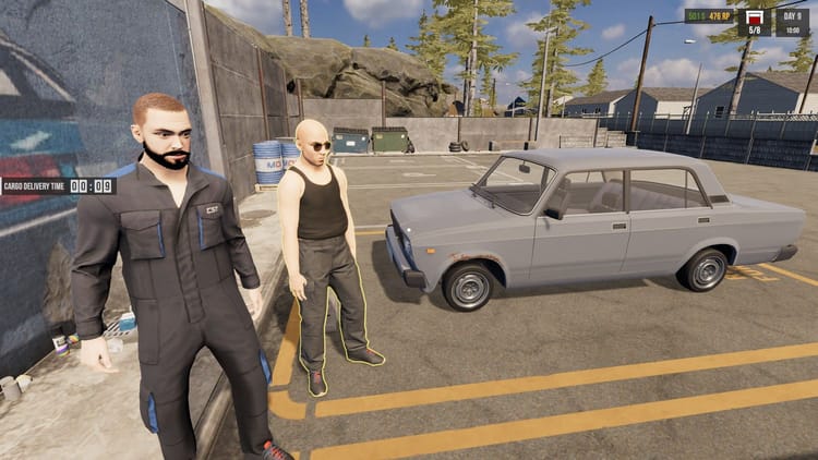 Finally, a car mechanic sim where your mates do all the work